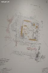 Palacio ibero del Cerro de la Merced. Plano