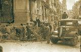 Calle Bernab Soriano. Foto antigua. Obras