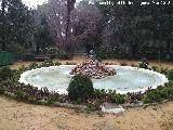 Fuente de los Jardines de Jabalcuz. Parte delantera