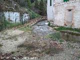 Arroyo de los Baos. A su paso por el Balneario