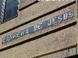 Calle Carrera de Jess. Azulejos