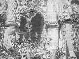 Catedral de Jan. Foto antigua. Cristo de la Expiracin