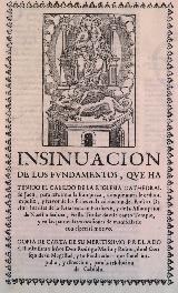 Catedral de Jan. Insinuacin 1731