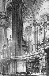 Catedral de Jan. Interior. Foto antigua