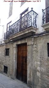 Casa de la Calle Espiga n 32. Balcn