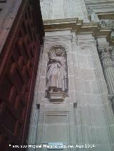 Catedral de Jan. Fachada Norte Interior. Escultura