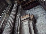 Catedral de Jan. Fachada Sur Interior. Esquina del zagun