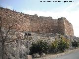 Castillo de La Guardia. Muralla. Muralla Oeste