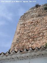 Castillo de La Guardia. Muralla. Saetera