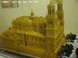 Catedral de Jan. Fachada Norte. Maqueta de platilina de Agustn Garzn