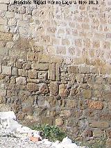 Castillo de La Guardia. Torren del Alczar Noreste. Saetera baja