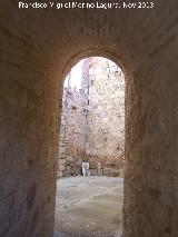 Castillo de La Guardia. Torren del Alczar Noreste. Entrada al piso superior