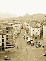 La Verdadera. Foto antigua. A la derecha de la Calle Ramn y Cajal