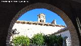Iglesia de la Magdalena. Vista del campanario desde el patio