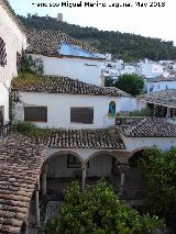 Convento de Santa rsula. Con el Castillo al fondo