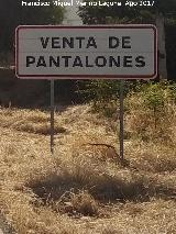 Aldea Venta de Pantalones. Cartel