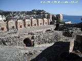 Castillo de San Miguel. Murallas Norte