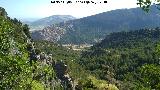 Barranco de los Corzos. Vistas