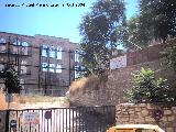 Antigua Escuela de Enfermera. Fachada de la Antigua Escuela de Enfermera antes de construir el Albergue Juvenil