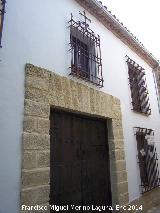 Casa de la Calle Alta n 12. Portada