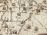Historia de Pegalajar. Mapa 1588