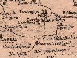 Historia de Pegalajar. Mapa 1788
