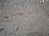 Pinturas rupestres de la Serrezuela de Pegalajar IV. Barra solitaria