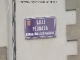 Calle Pedraza Calle Pedraza