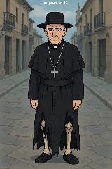 Creado con IA Leyenda del Padre Canillas. Creado con IA