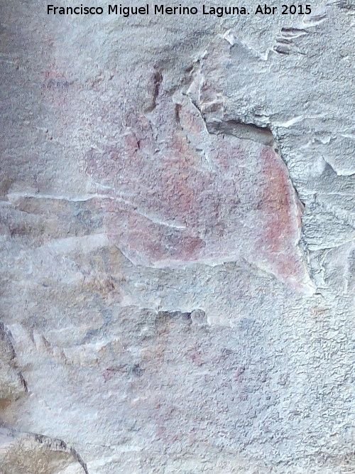 Pinturas rupestres de las Vacas del Retamoso IX - Pinturas rupestres de las Vacas del Retamoso IX. Pectiniforme