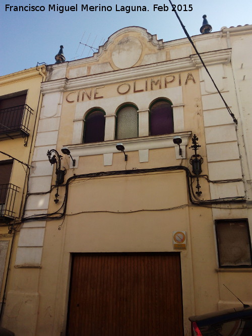 Cine Olimpia - Cine Olimpia. Fachada de la Calle San Francisco