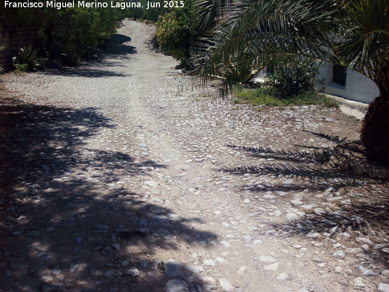 Casa Grande de San Antn - Casa Grande de San Antn. Empedrado original