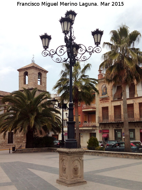 Farola de la Plaza de la Constitucin - Farola de la Plaza de la Constitucin. 