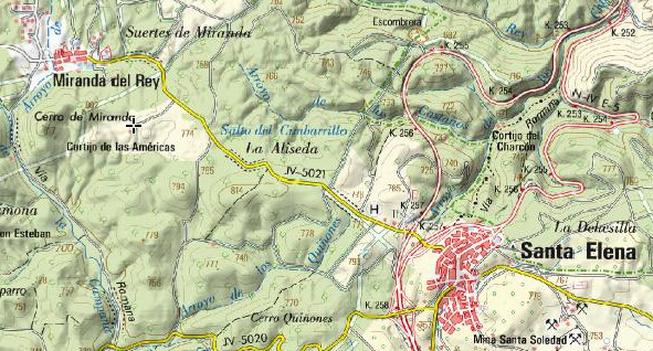 Cortijo de las Amricas - Cortijo de las Amricas. Mapa