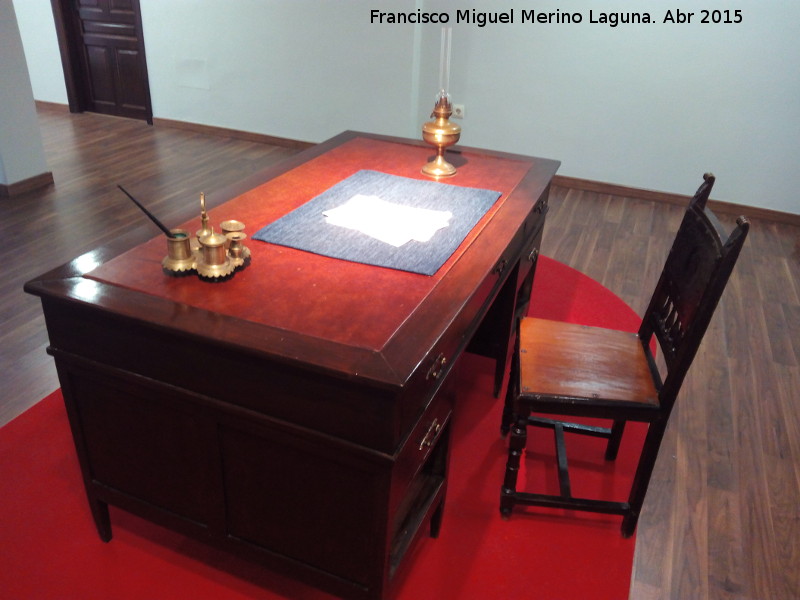 Batalla de Bailn - Batalla de Bailn. Mesa de las Capitulaciones. Centro de Interpretacin de Villanueva de la Reina