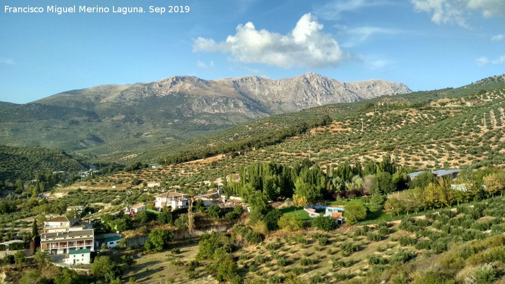 Plaza de los Jilgueros - Plaza de los Jilgueros. Vistas hacia La Pandera