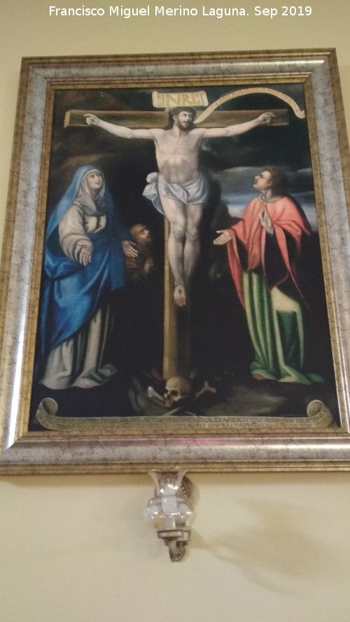 Ermita de San Juan Bautista - Ermita de San Juan Bautista. Copia del Cristo de Chircales