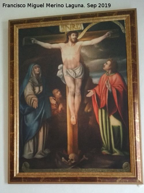 Ermita de San Sebastin - Ermita de San Sebastin. Copia del Cristo de Chircales