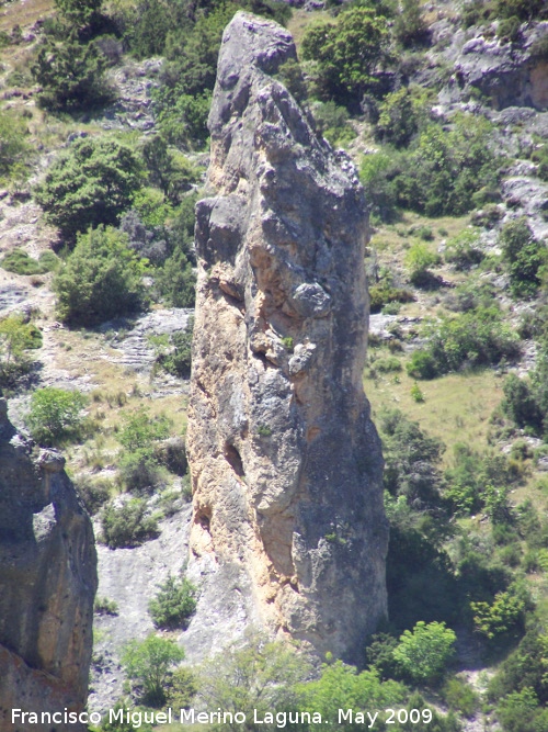 Caon de Pitillos - Caon de Pitillos. Formacin de piedra caliza