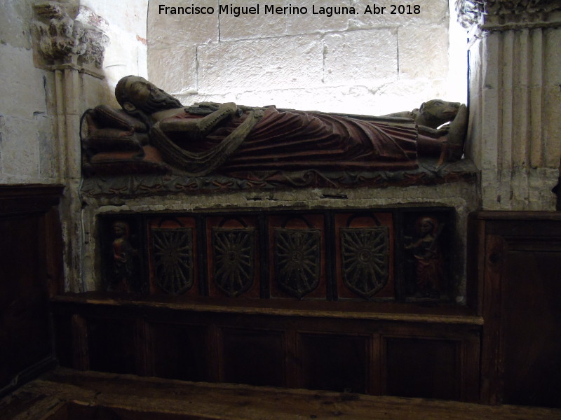 Catedral Vieja. Capilla de Santa Brbara - Catedral Vieja. Capilla de Santa Brbara. Sepulcro