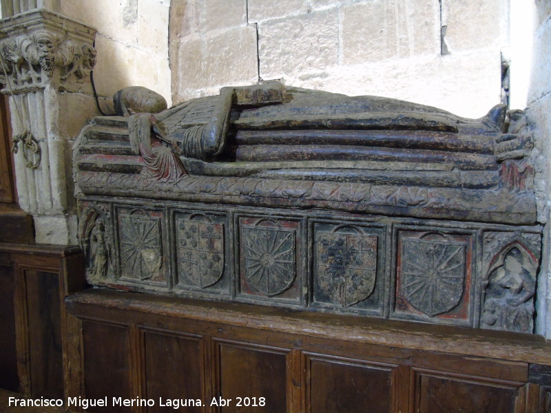 Catedral Vieja. Capilla de Santa Brbara - Catedral Vieja. Capilla de Santa Brbara. Sepulcro