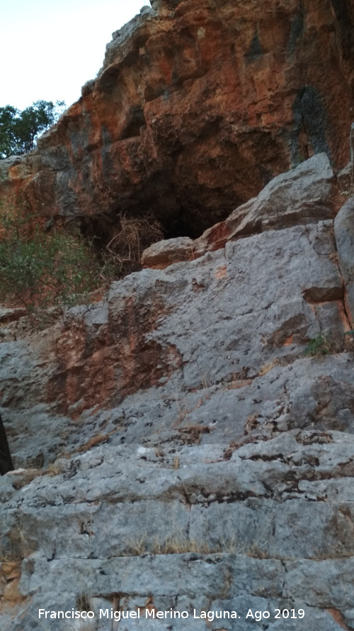 Pinturas rupestres del Matojo - Pinturas rupestres del Matojo. Abrigo