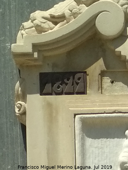 1829 - 1829. Monumento a Gabriel Ciscar - Oliva