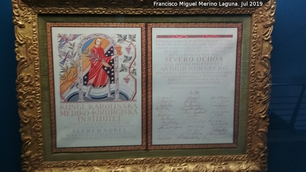 Severo Ochoa - Severo Ochoa. Premio Nobel. Ciudad de las Ciencias - Valencia