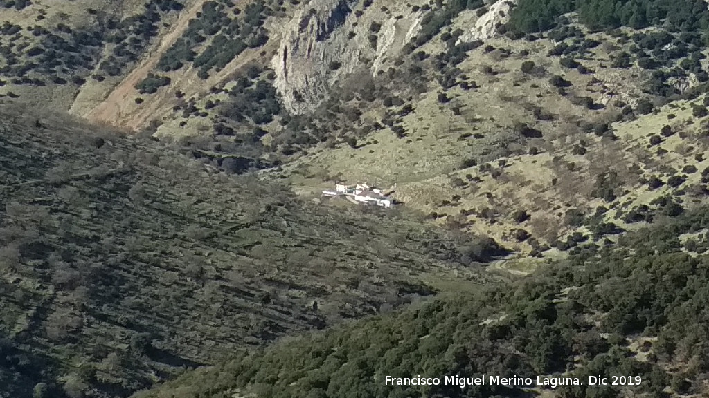 Cortijo de las nimas - Cortijo de las nimas. Desde el Cerro El Tejuelo
