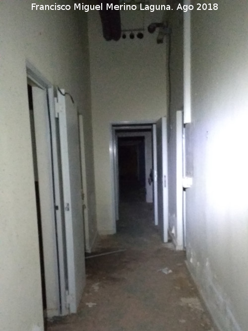 Base militar de La Pandera - Base militar de La Pandera. Pasillos