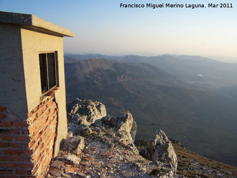 Base militar de La Pandera - Base militar de La Pandera. Garita