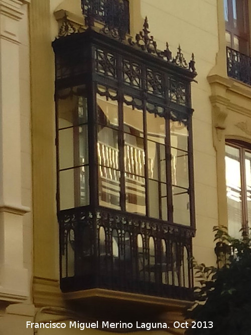 Casa de la Calle Corredera San Bartolom n 9 - Casa de la Calle Corredera San Bartolom n 9. Balcn cerrado