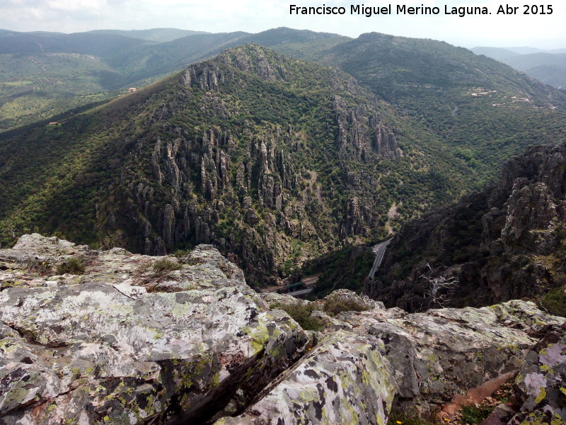 Cerro de los rganos - Cerro de los rganos. Vistas