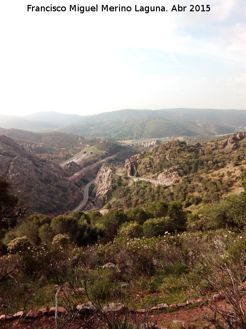 Cerro de los rganos - Cerro de los rganos. Vistas
